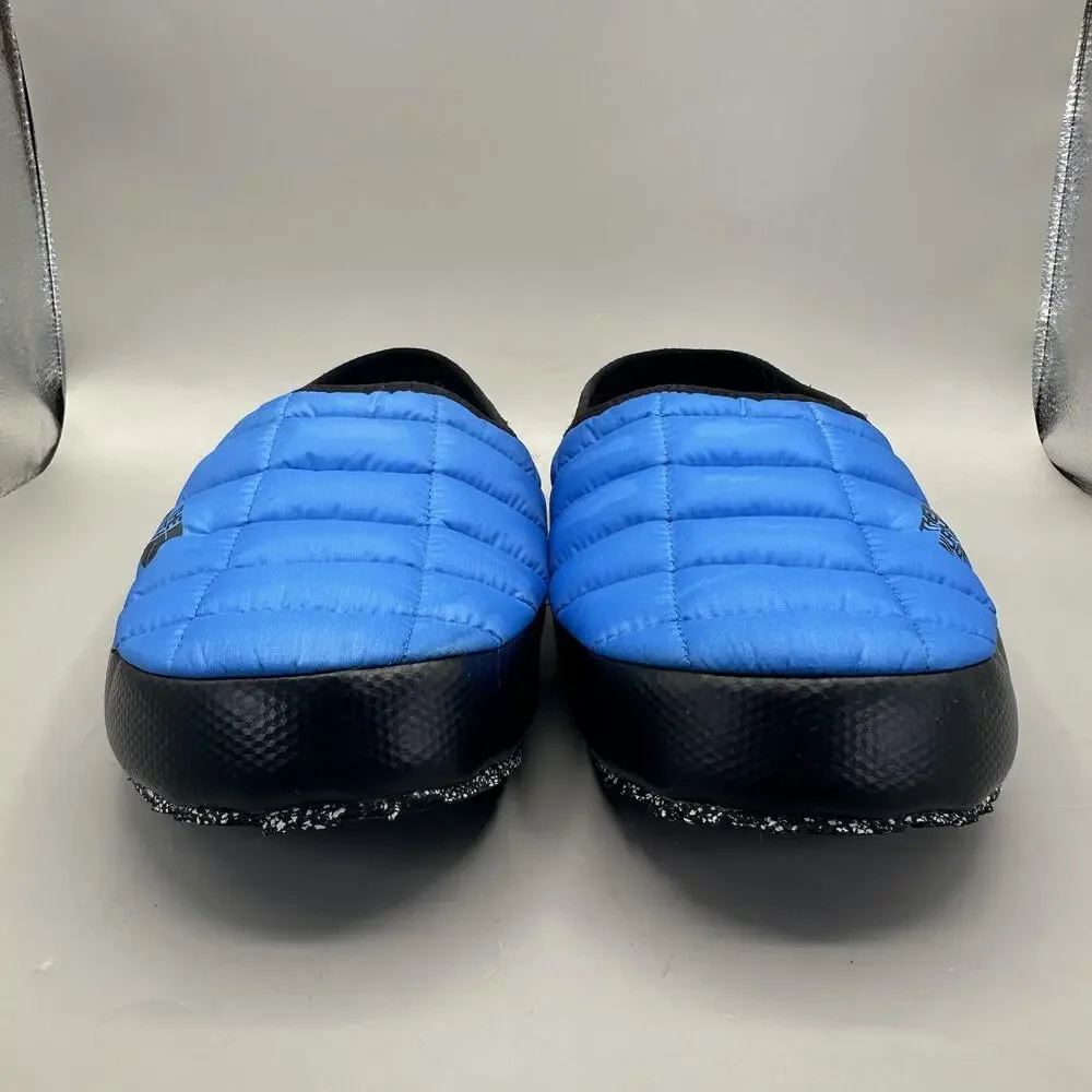 The North Face ThermoBall Eco Traction Mule Shoes Mens Size 8 Blue Slippers